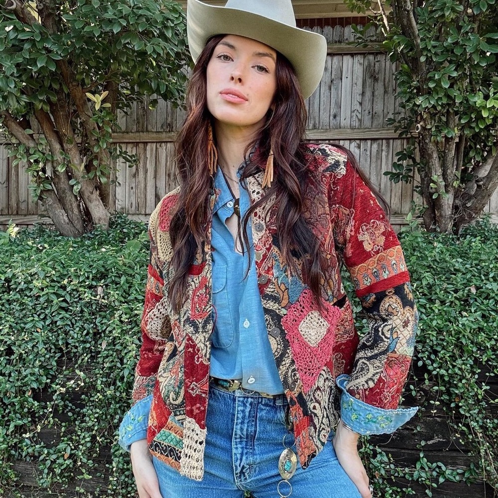 Vintage Patchworked Jacket
